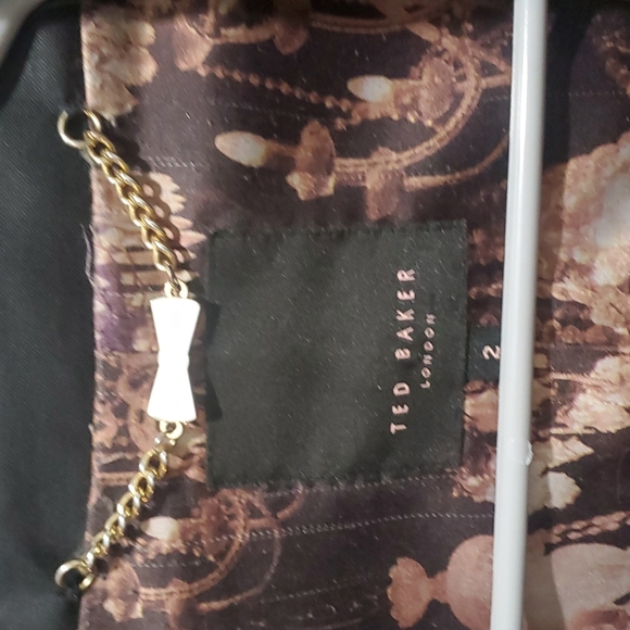 Ted Baker Beautiful Black Blazer!! SIZE 2 - Picture 2 of 12